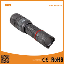 C89 Rechargeable Diving Light Wateroroof LED Diving Flashlight